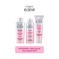 Elseve Glycolic Gloss Mükemmel Parlaklık 3 Lü Saç Bakım Seti PKT.ELSEVE.015 Elseve Glycolic Gloss Mükemmel Parlaklık 3 Lü Saç Bakım Seti PKT.ELSEVE.015
