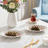 Porsima 4463 Liana Porselen Kayık Tabak Seti - Oval Kahvaltılık Sunumluk Seti 20cm Beyaz Porsima 4463 Liana Porselen Kayık Tabak Seti - Oval Kahvaltılık Sunumluk Seti 20cm Beyaz