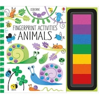 Usborne Fingerprint Activities Animals - Usborne Publishing Usborne Fingerprint Activities Animals - Usborne Publishing