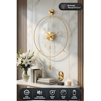 MetaQuartz Aksesuar (Büyük Boy-50*75 cm)Gold Luxry Şefaf Cam , Orta Boy Metal Çember , Modern Dekoratif Gold MetaQuartz Aksesuar (Büyük Boy-50*75 cm)Gold Luxry Şefaf Cam , Orta Boy Metal Çember , Modern Dekoratif Gold