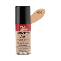 Pastel 24 H Non-Stop 2 İn 1 Fondeten Concealer No:606 Pastel 24 H Non-Stop 2 İn 1 Fondeten Concealer No:606
