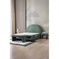 Good Night Legom Torba Yaylı Set Yatak Baza Başlık Tek Kişilik Yıkanabilir Ortopedik Yeşil Good Night Legom Torba Yaylı Set Yatak Baza Başlık Tek Kişilik Yıkanabilir Ortopedik Yeşil