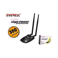 Everest EWN-689N 300Mbps USB Kablosuz Adaptör Everest EWN-689N 300Mbps USB Kablosuz Adaptör