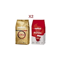 Lavazza Qualita Oro 1kg + Qualita Rossa 1kg 2'li Çekirdek Kahve Seti 2kg Lavazza Qualita Oro 1kg + Qualita Rossa 1kg 2'li Çekirdek Kahve Seti 2kg