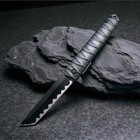 Samurai Tanto Çelik Kamp Çakı Siyah Samurai Tanto Çelik Kamp Çakı Siyah
