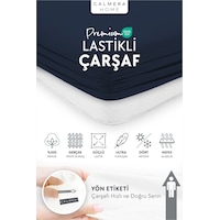 Calmera | %100 Pamuk Penye Lastikli Çarşaf | Tek Kişilik Calmera | %100 Pamuk Penye Lastikli Çarşaf | Tek Kişilik