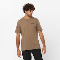 Salomon Graphıc Perf Ss Tee M Shıtake Koşu T-shırt Lc2247200 001 Salomon Graphıc Perf Ss Tee M Shıtake Koşu T-shırt Lc2247200 001