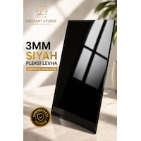 Siyah Pleksi Levha 2.8-3mm Parlak Yüzeyli Akrilik Pleksiglas Mika Dekorasyon, Hobi Ve Tabela Kullanımı Lazer Ve Cnc Kesime Uygun Çeşitli Ebatlar Siyah Pleksi Levha 2.8-3mm Parlak Yüzeyli Akrilik Pleksiglas Mika Dekorasyon, Hobi Ve Tabela Kullanımı Lazer Ve Cnc Kesime Uygun Çeşitli Ebatlar