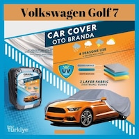 Volkswagen Golf 7 İle Uyumlu Oto Branda 3 Katmanlı Araca Özel Araç Örtüsü Araba Brandası 1 Adet Volkswagen Golf 7 İle Uyumlu Oto Branda 3 Katmanlı Araca Özel Araç Örtüsü Araba Brandası 1 Adet