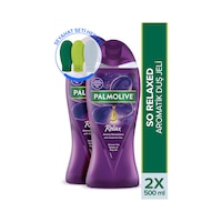 Palmolive Aroma Sensations So Relaxed Aromatik Banyo ve Duş Jeli 500 ml x 2 Adet + Seyahat Kiti Hediye Palmolive Aroma Sensations So Relaxed Aromatik Banyo ve Duş Jeli 500 ml x 2 Adet + Seyahat Kiti Hediye