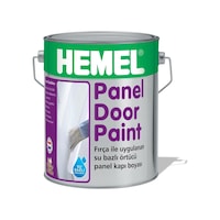 Hemel Su Bazlı Panel Kapı Boyası 0.75 L Polar Beyaz Hemel Su Bazlı Panel Kapı Boyası 0.75 L Polar Beyaz