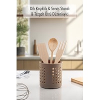 Vizon Silindir Dik Kaşıklık & Tezgah Üstü Düzenleyici & Servis Standı Çok Renkli Vizon Silindir Dik Kaşıklık & Tezgah Üstü Düzenleyici & Servis Standı Çok Renkli