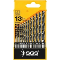 Sgs 13 Parça Hss Matkap Ucu Seti Sgs 13 Parça Hss Matkap Ucu Seti