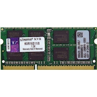 Kingston KVR16S11/8 8 GB DDR3 SODIMM 1600 MHz Notebook Bellek Kingston KVR16S11/8 8 GB DDR3 SODIMM 1600 MHz Notebook Bellek