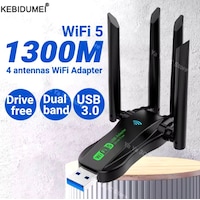 Kebidumei 1300 Mbps Wifi 5 Yüksek Hızlı 5ghz 4 Anten Çift Bant Kebidumei 1300 Mbps Wifi 5 Yüksek Hızlı 5ghz 4 Anten Çift Bant