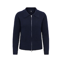 Only Kadın Onlmacey Polo Yaka Fermuarlı Yün Hırka 15382508 Lacivert Only Kadın Onlmacey Polo Yaka Fermuarlı Yün Hırka 15382508 Lacivert
