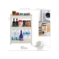 Motek SR-03 Slim Organizer 3 Katlı Raf Beyaz Motek SR-03 Slim Organizer 3 Katlı Raf Beyaz