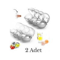 Mucit Home Küre Buz Top Kalıbı Küre Buz Topu Kalıbı 2 Adet Yuvarlak Içecek Buz Topu Dondurucu Şeffaf Mucit Home Küre Buz Top Kalıbı Küre Buz Topu Kalıbı 2 Adet Yuvarlak Içecek Buz Topu Dondurucu Şeffaf