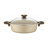 Gülsan Safran Granit Tencere Basık Pilav Tenceresi 24 CM Gülsan Safran Granit Tencere Basık Pilav Tenceresi 24 CM