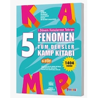 Fenomen 5 Tüm Dersler Kamp Kitabı 1. Dönem Fenomen Yayınları
