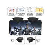 Polham Tüm Telefonlara Uygun Pubg Ve Call Of Duty Uyumlu Şarjlı Oyun Tetiği Hızlı Ateş Ve Hassas Nişan Polham Tüm Telefonlara Uygun Pubg Ve Call Of Duty Uyumlu Şarjlı Oyun Tetiği Hızlı Ateş Ve Hassas Nişan
