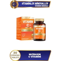 Nutraxin C Vitamini 500 Mg Takviye Edici Gıda 30 Çiğneme Tableti Nutraxin C Vitamini 500 Mg Takviye Edici Gıda 30 Çiğneme Tableti