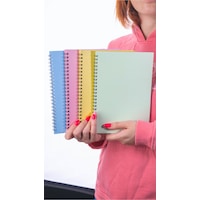 Dream Notes 4 Farklı Renk Noktalı A5 Defter Seti Sarı - Pembe - Mavi - Yeşil Dream Notes 4 Farklı Renk Noktalı A5 Defter Seti Sarı - Pembe - Mavi - Yeşil