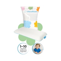 Viscofoam ViscoKidz Ortopedik Çocuk Yastığı Visco Yastık 67.5x33x6cm Viscofoam ViscoKidz Ortopedik Çocuk Yastığı Visco Yastık 67.5x33x6cm