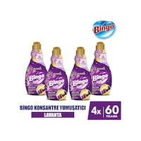 Soft Konsantre Çamaşır Yumuşatıcısı Lavanta 1440 Ml X 4 Adet 4'lü Set Soft Konsantre Çamaşır Yumuşatıcısı Lavanta 1440 Ml X 4 Adet 4'lü Set