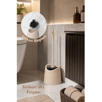 Porsima Sb-776 Silikon Wc Tuvalet Banyo Fırçası Klozet Fırçası Kr Porsima Sb-776 Silikon Wc Tuvalet Banyo Fırçası Klozet Fırçası Kr