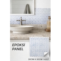 30cm 30cm Adaçayı Epoksi 1 Adet 3d Yapışkanlı Duvar Paneli Kağıdı Sticker Mutfak Banyo Salon Ofis Mavi 30cm 30cm Adaçayı Epoksi 1 Adet 3d Yapışkanlı Duvar Paneli Kağıdı Sticker Mutfak Banyo Salon Ofis Mavi