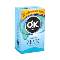 Okey Ekstra Zevk Prezervatif 20'li Okey Ekstra Zevk Prezervatif 20'li