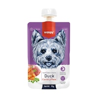 Wanpy Taze Ördekli & Havuçlu Ezme Köpek Maması 90 G Wanpy Taze Ördekli & Havuçlu Ezme Köpek Maması 90 G
