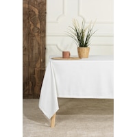 Elart Soft Kadife Masa Örtüsü Dikdörtgen 150x220 Cm Krem Krem Elart Soft Kadife Masa Örtüsü Dikdörtgen 150x220 Cm Krem Krem