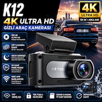 K12 Max 4k Araç Içi Kamera Ön 4k + Arka Hd Kayıt, Wifi Destekli, Gece Görüşlü, 24 Saat Park Modlu Gizli Araç Kamerası K12 Max 4k Araç Içi Kamera Ön 4k + Arka Hd Kayıt, Wifi Destekli, Gece Görüşlü, 24 Saat Park Modlu Gizli Araç Kamerası