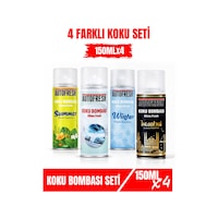 Araç Klima Koku Bombası 4 Lü Set 150 Ml Oto Klima Temizleyici Ve Kötü Koku Giderici Araç Klima Koku Bombası 4 Lü Set 150 Ml Oto Klima Temizleyici Ve Kötü Koku Giderici