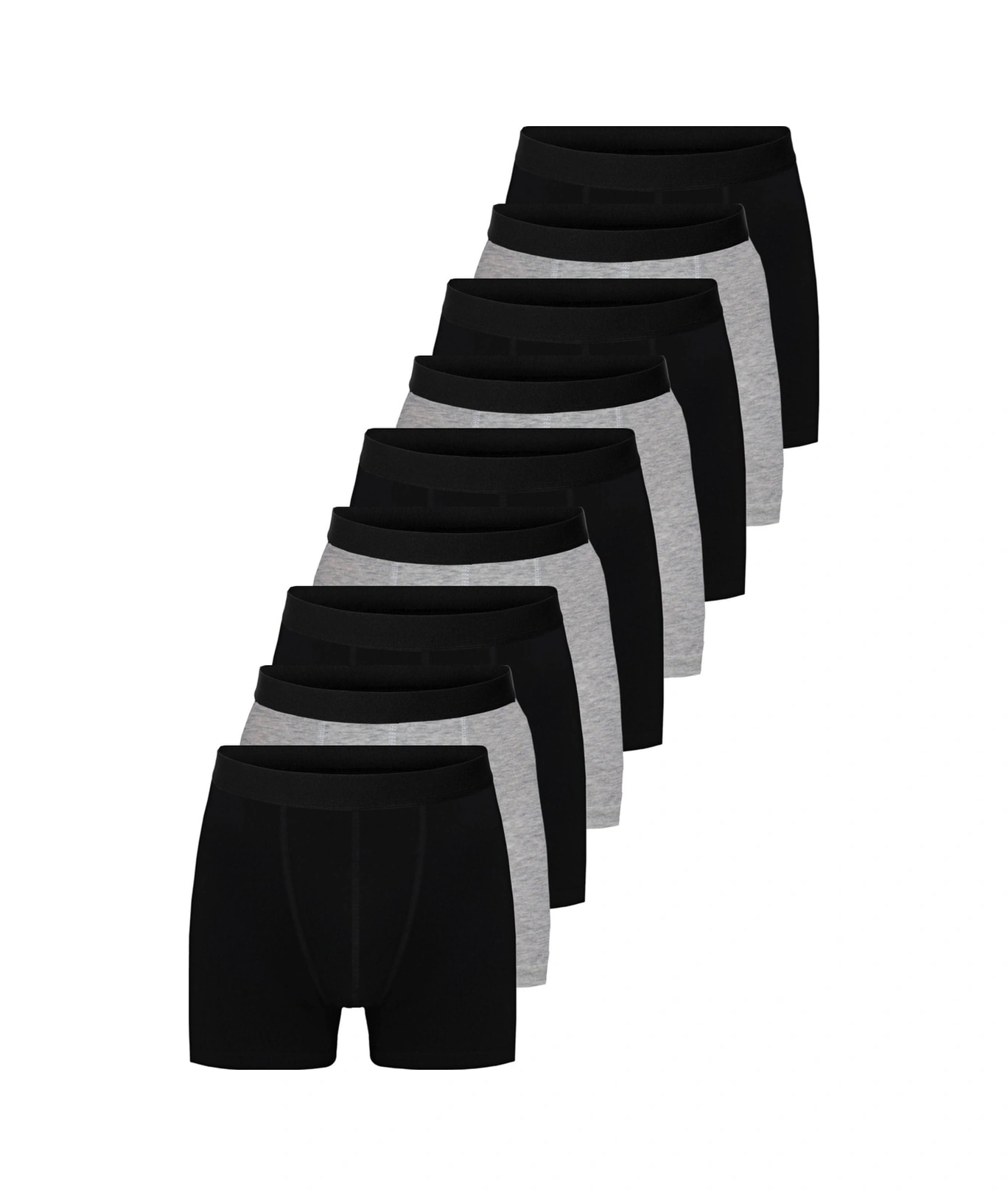Vien&Karl Siyah Gri Erkek 9'lu Paket Pamuklu Boxer Deean-9'lu Syh-grı Vien&Karl Siyah Gri Erkek 9'lu Paket Pamuklu Boxer Deean-9'lu Syh-grı