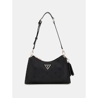 Guess Cresıdıa Top Zıp Shoulder Bag Deesa Logo Cnvrtble Pg934918 Siyah Guess Cresıdıa Top Zıp Shoulder Bag Deesa Logo Cnvrtble Pg934918 Siyah