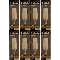 Cata Ct-4092 8w 3200k Günışığı E14 Duylu Led Ampul 8 Adet Cata Ct-4092 8w 3200k Günışığı E14 Duylu Led Ampul 8 Adet