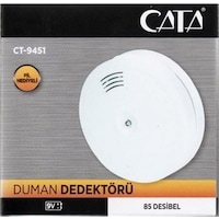 CATA CT-9451 DUMAN DEDEKTÖRÜ PİLLİ CATA CT-9451 DUMAN DEDEKTÖRÜ PİLLİ