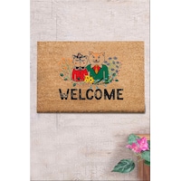 Co Co Marita Dona 40x60 cm Doğal Ko ko Kıl paspas,Hindistan Naturel Kapı Önü Paspası Co Co Marita Dona 40x60 cm Doğal Ko ko Kıl paspas,Hindistan Naturel Kapı Önü Paspası