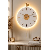MetaQuartz Aksesuar Kardelen Gold Kristal Seri 30x55cm ,pilli Led ,modern Dekoratif Metal Duvar Saati MetaQuartz Aksesuar Kardelen Gold Kristal Seri 30x55cm ,pilli Led ,modern Dekoratif Metal Duvar Saati