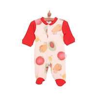 Bebetto Yenidoğan Vegatables Patikli Tulum Unisex 23Kbbtuptt004_Turuncu Bebetto Yenidoğan Vegatables Patikli Tulum Unisex 23Kbbtuptt004_Turuncu