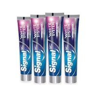 Signal White System Güçlü Beyazlık Güçlü Diş Minesi Diş Macunu 4 x 75 ML Signal White System Güçlü Beyazlık Güçlü Diş Minesi Diş Macunu 4 x 75 ML