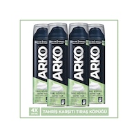 Arko Men Irritation Tahriş Karşıtı Erkek Tıraş Köpüğü 4 x 200 ML Arko Men Irritation Tahriş Karşıtı Erkek Tıraş Köpüğü 4 x 200 ML