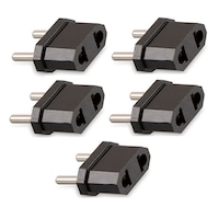 5 Adet Amerikan Tipi Priz Dönüştürücü Siyah 5'li Sl-w260 5 Adet Amerikan Tipi Priz Dönüştürücü Siyah 5'li Sl-w260