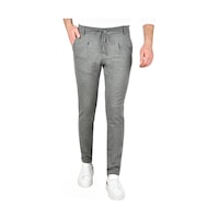 Deepsea Erkek Gri Beli Lastikli Slim Fit Likralı Duble Paça Penye Spor Pantolon 2502385 Gri Deepsea Erkek Gri Beli Lastikli Slim Fit Likralı Duble Paça Penye Spor Pantolon 2502385 Gri