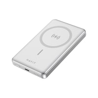 Havit PB5203 10000mAh 20 W Magsafe Ultra İnce Manyetik Kablosuz Powerbank Gri Havit PB5203 10000mAh 20 W Magsafe Ultra İnce Manyetik Kablosuz Powerbank Gri