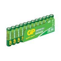 GP Greencell GP24G Çinko Karbon AAA İnce Kalem Pil 12'li GP Greencell GP24G Çinko Karbon AAA İnce Kalem Pil 12'li