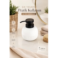 Porsima 3119 Banyo Ve Mutfak Sıvı Sabunluk 450ml Beyaz Beyaz Porsima 3119 Banyo Ve Mutfak Sıvı Sabunluk 450ml Beyaz Beyaz